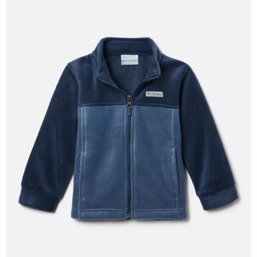 Dark Mountain/College Navy Jungen Kleinkind Steens Mountain II Fleecejacke Columbia