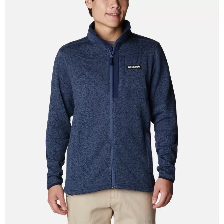 Dark Mountain Heather Herren Pullover Wetter Fleecejacke Columbia