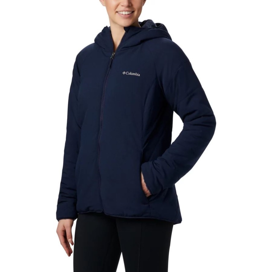 Dark Nocturnal Columbia Kruser Ridge II Softshell-Plüschjacke Für Damen