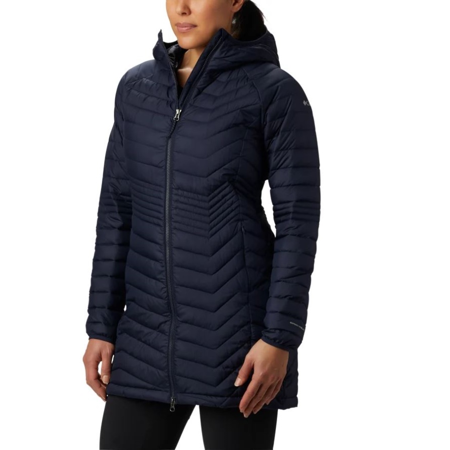Dark Nocturnal Columbia Powder Lite Mid-Jacke Für Damen