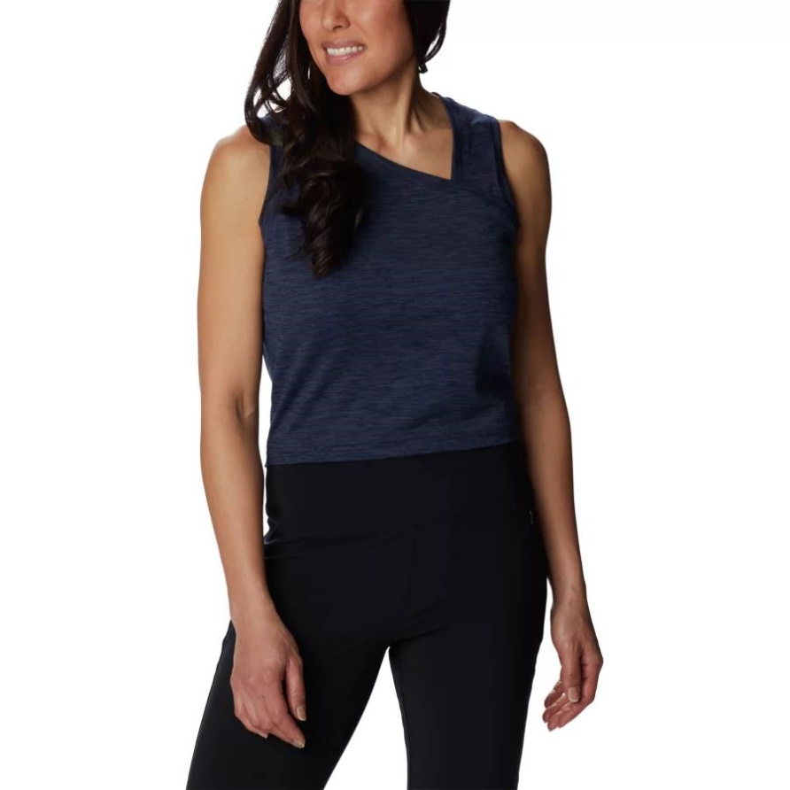 Technisches Tanktop Für Wochenendabenteuer In Dunklem Nächtlichem Heather Columbia-Wochenende