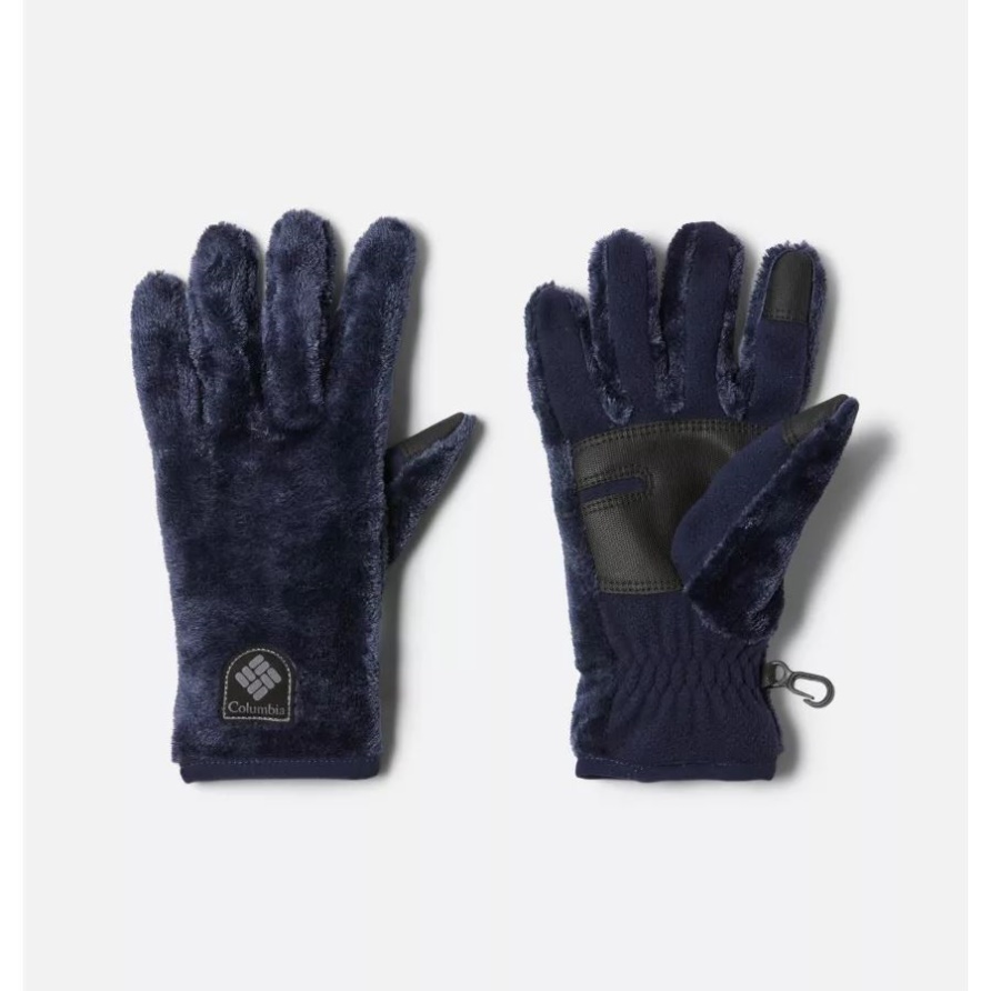 Dunkle Nachtaktive Sherpa-fleece-handschuhe Für Frauen Columbia