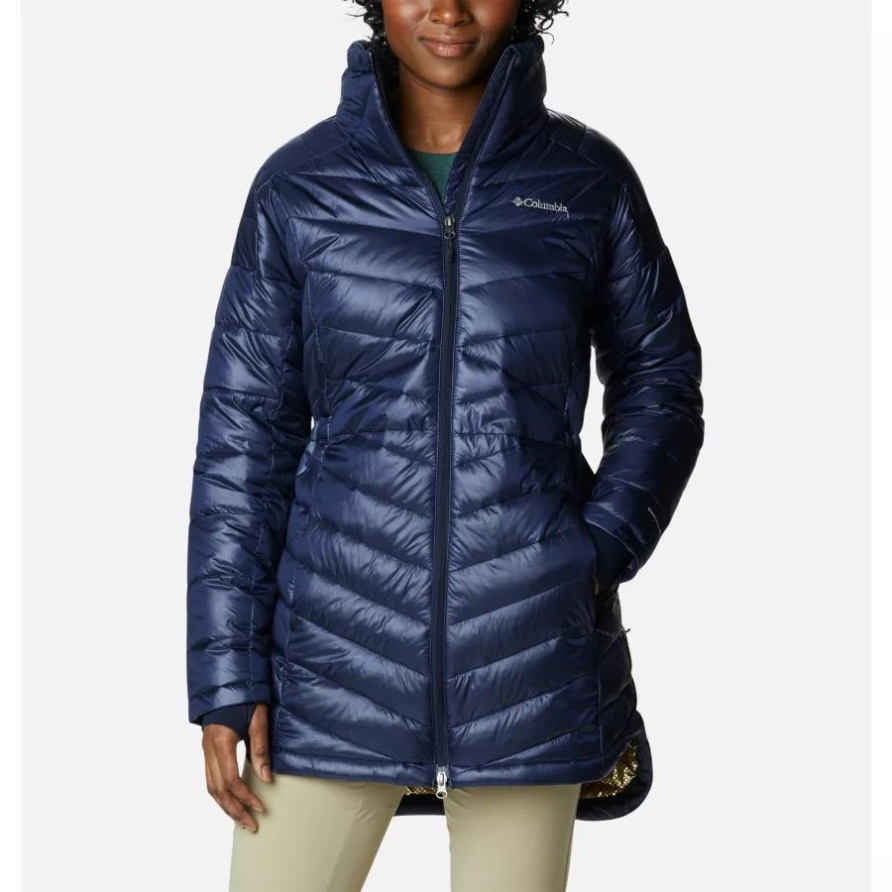Dark Nocturnal Joy Peak Mid Omni-heat Infinity Jacke Für Damen Columbia