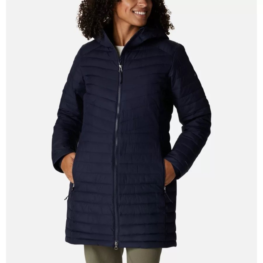 Dunkle, Nachtaktive Damen-Slope-Edge-Mid-Insulated-Jacke Columbia