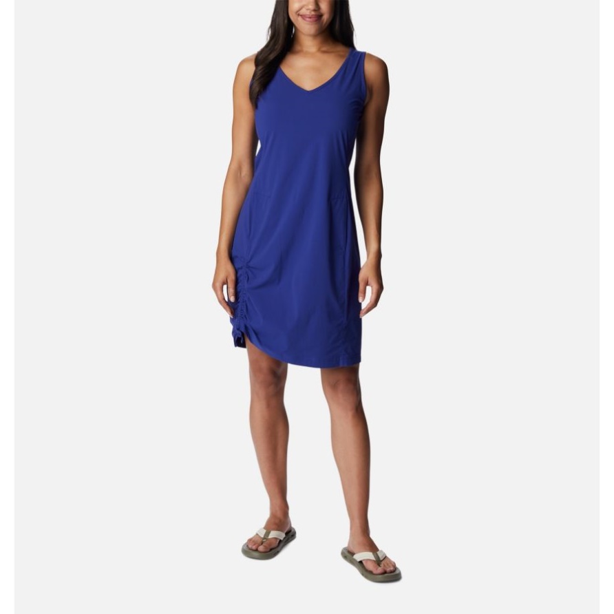 Dark Sapphire Columbia Frauen Jederzeit Lässig Iii Kleid