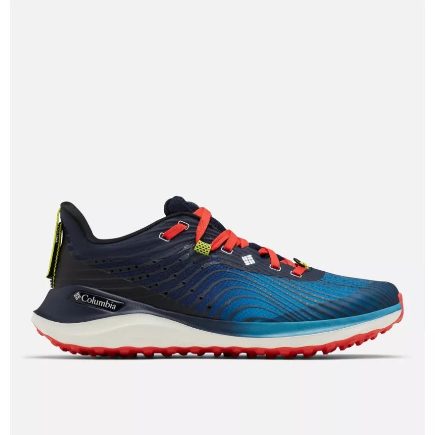 Escape Ascent Trailrunning-Schuh Für Herren Von Columbia In Deep Marine/Bold Orange