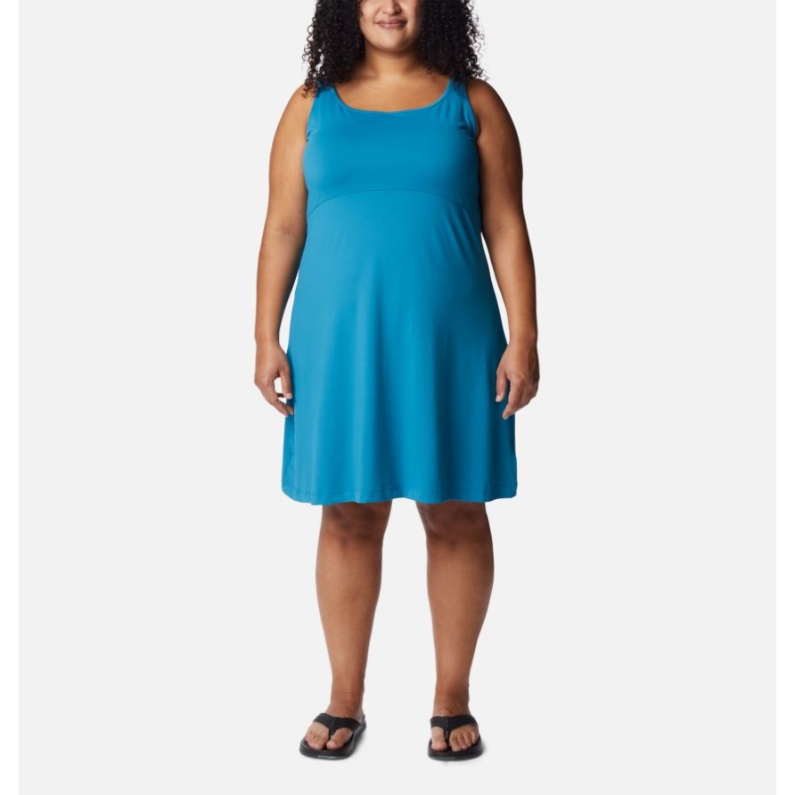Deep Marine Columbia Frauen Pfg Gefrierschrank Iii Kleid Plus Größe