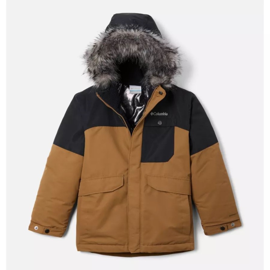 Delta/schwarz Nordic Strider Jacke Für Jungen Columbia