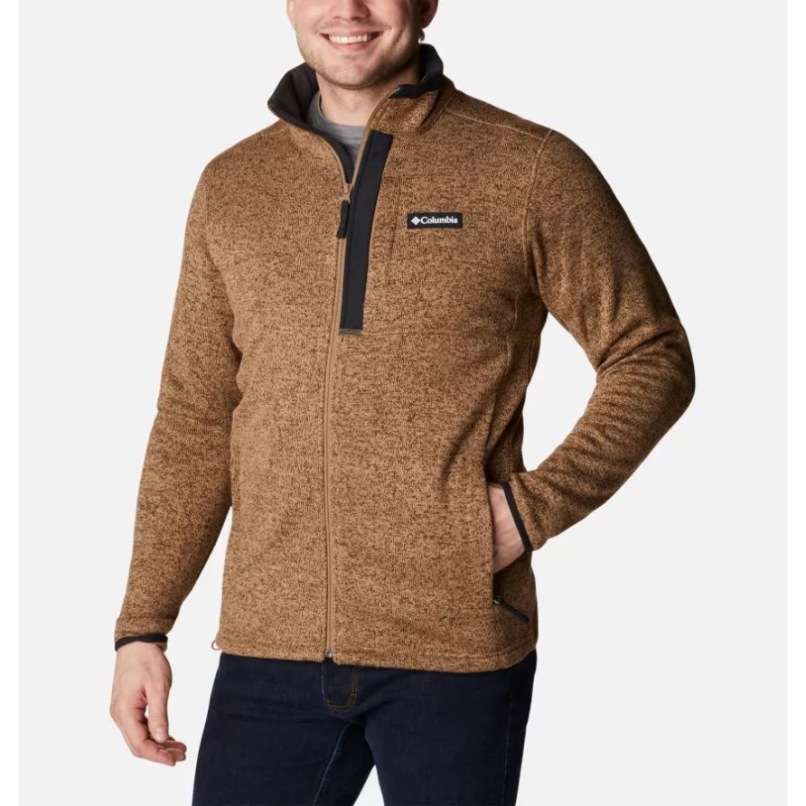 Delta Heather Columbia Herren-Wetter-Fleecejacke