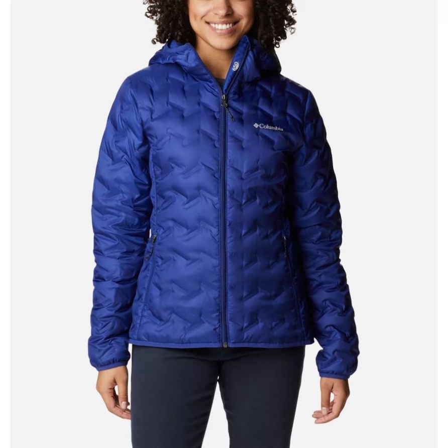 Delta Ridge Daunenjacke Mit Kapuze Dark Sapphire Columbia