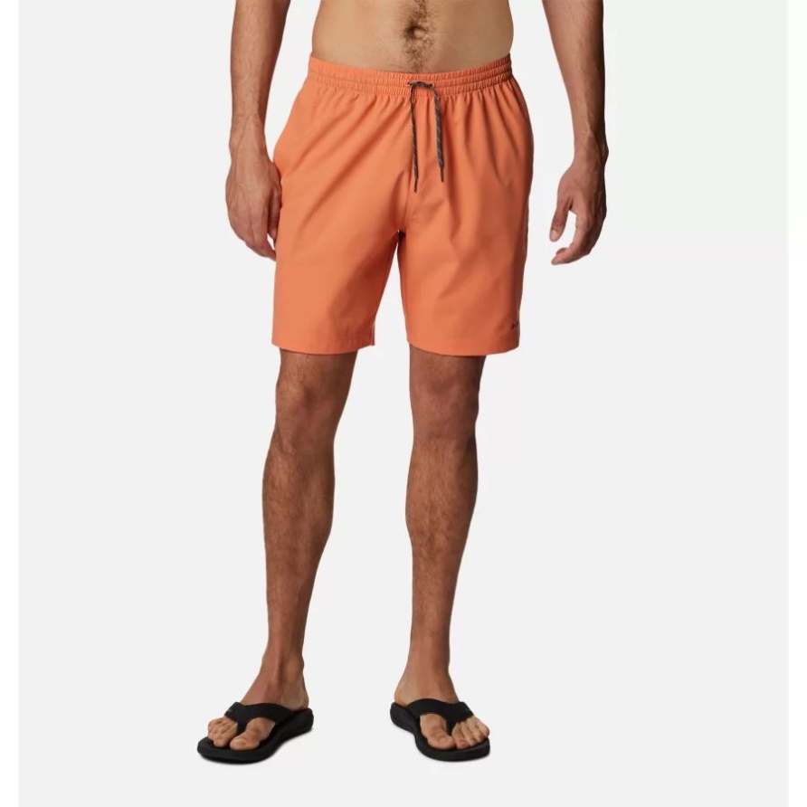 Wüstenorange Sommertide Stretch-shorts Für Herren Columbia