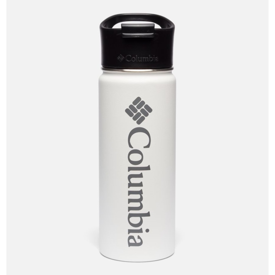 Doppelwandige Vakuumflasche Mit Sip-thru Top 18oz White Columbia