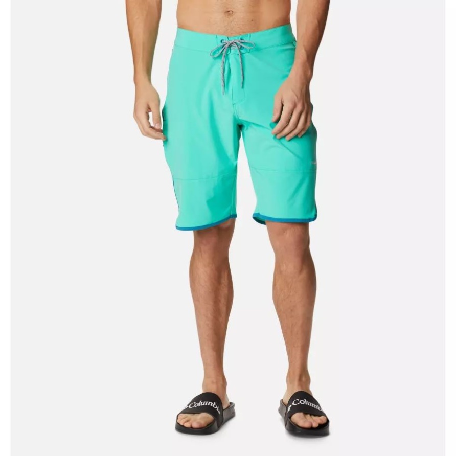 Bagby-Badeshorts Für Herren In Elektrischem Türkis/Deep Marine Columbia