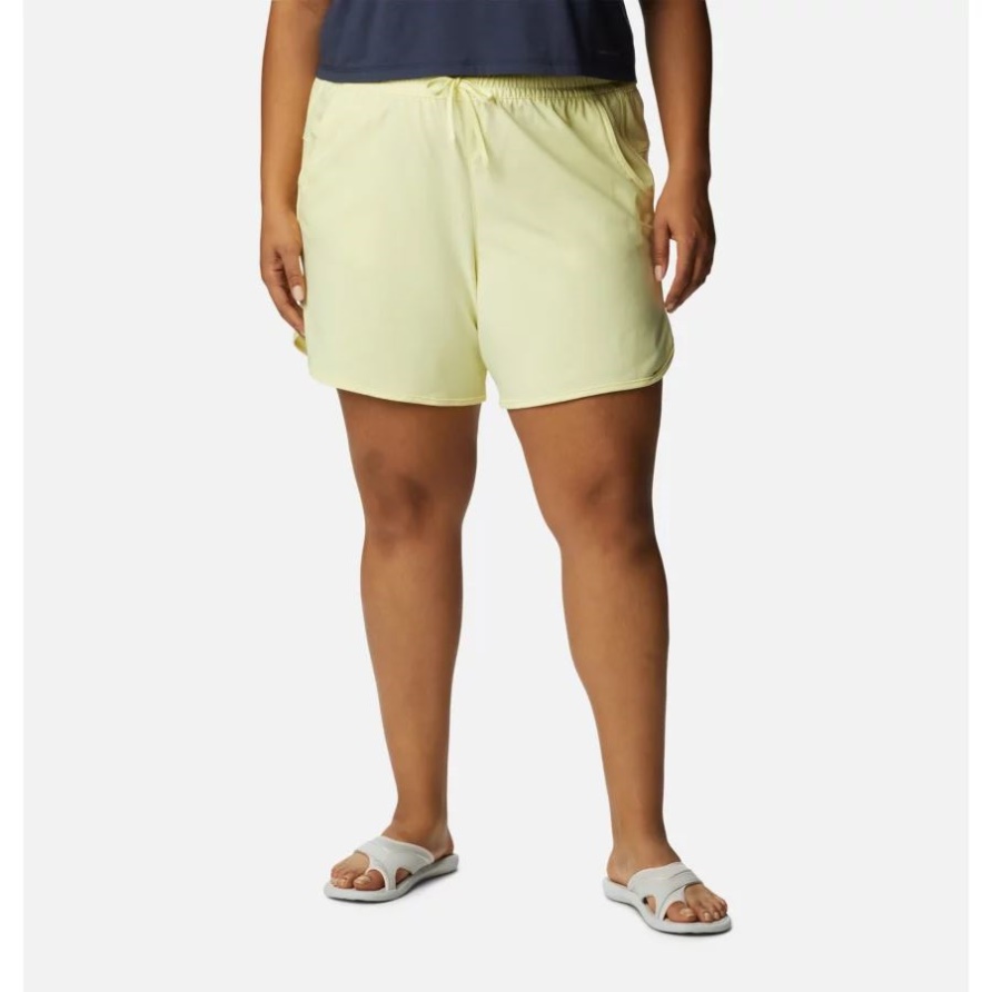 Endivie Columbia Bogata Bay Stretch-Shorts Für Damen In Übergröße