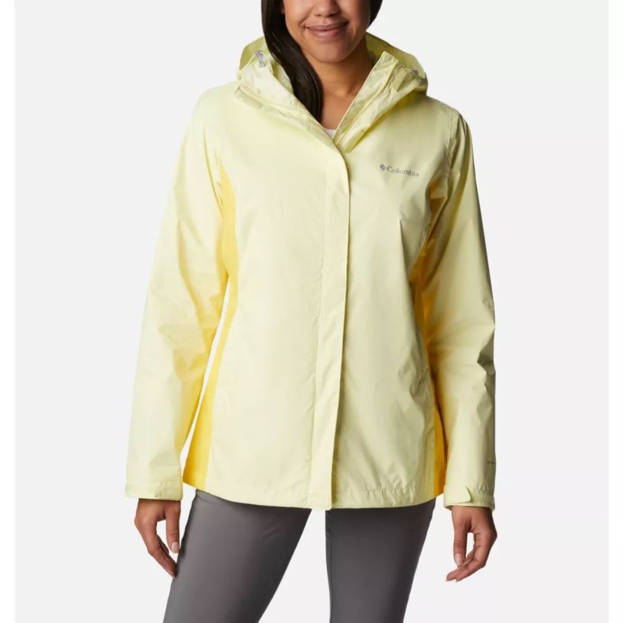 Endive/sun Glow Arcadia Ii Damen Regenjacke Columbia