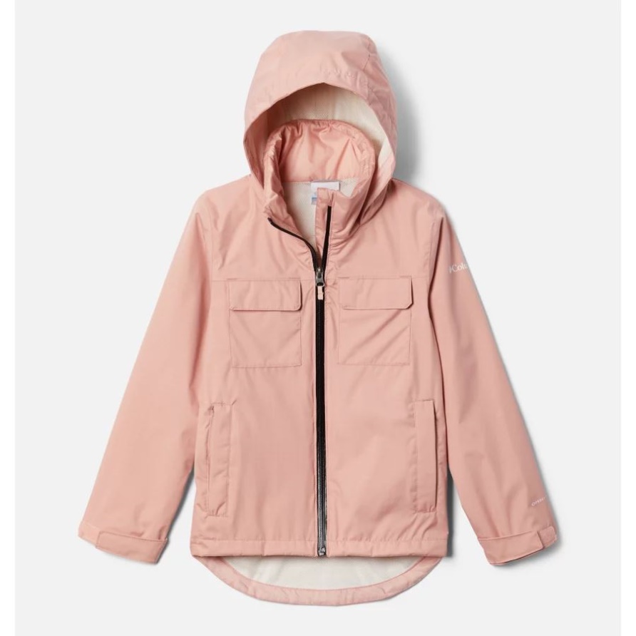 Vedder Parkjacke Für Mädchen In Kunstrosa Columbia