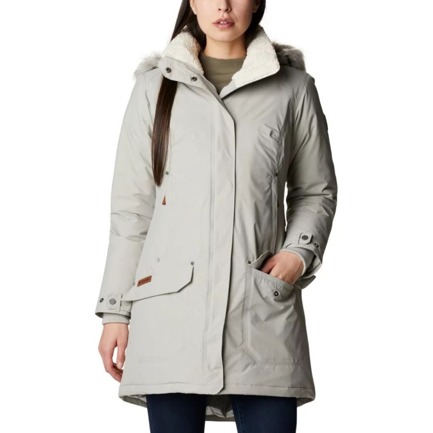 Flintgraue Islandit-Turbodown-Jacke Für Damen Columbia