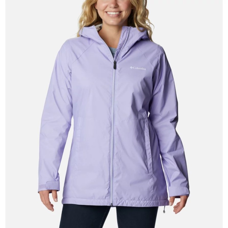 Frosted Purple Switchback Gefütterte Lange Jacke Für Damen Columbia