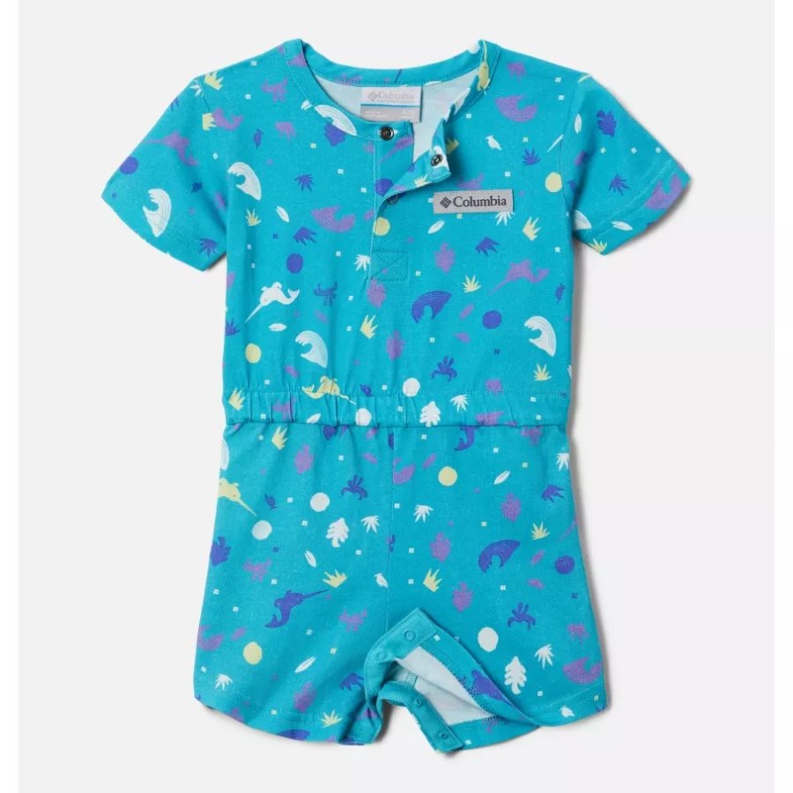 Geyser Narwhal Shores Infant Little Sur Playsuit Columbia