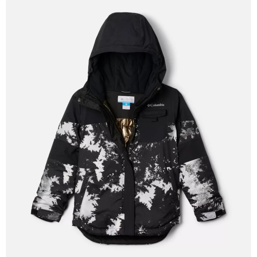 Mädchen Mighty Mogulii Wasserdichte Skijacke White Lookup/Black Columbia