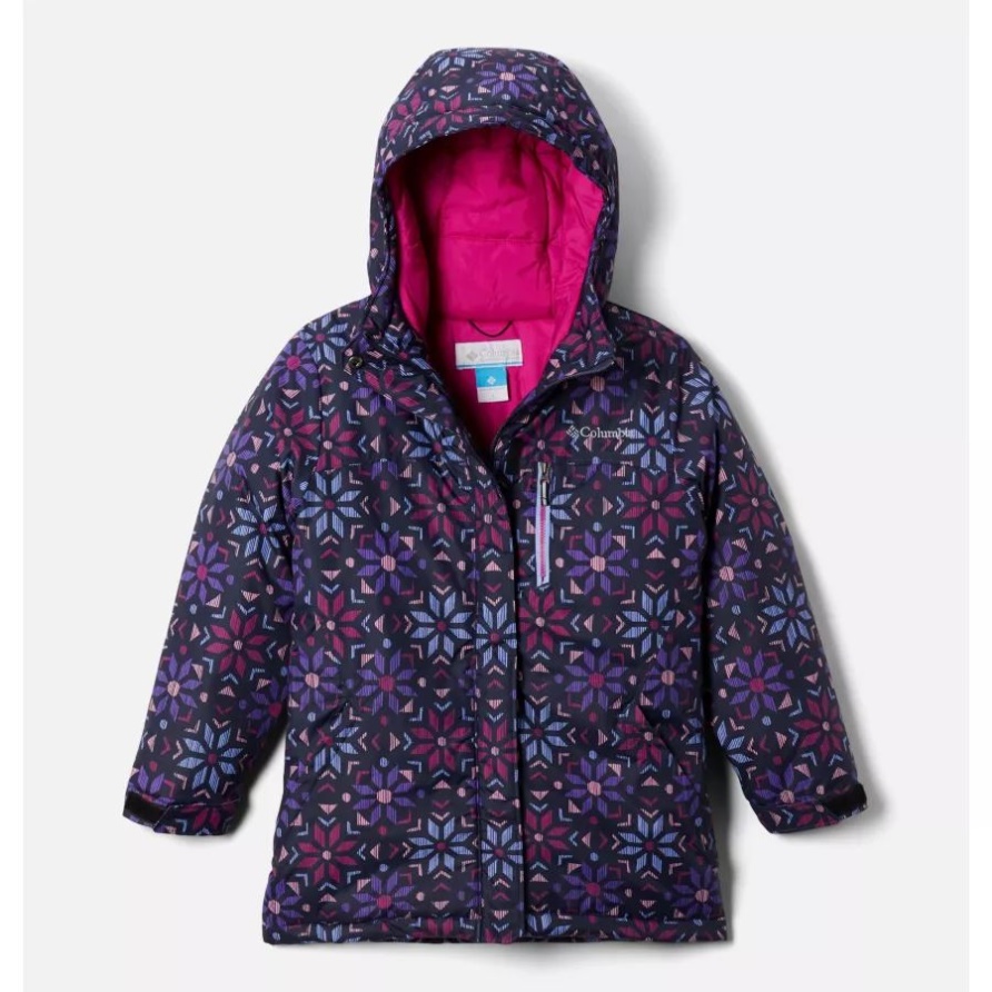 Alpine Free Fallii Skijacke Für Mädchen Serenity Paperflakes Columbia