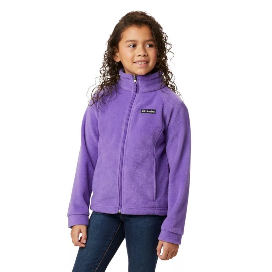 Benton Springs Fleecejacke Für Mädchen Columbia Grape Gum