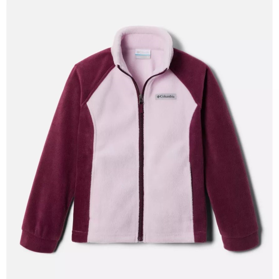 Benton Springs Fleecejacke Für Mädchen Marionberry/Aura Columbia