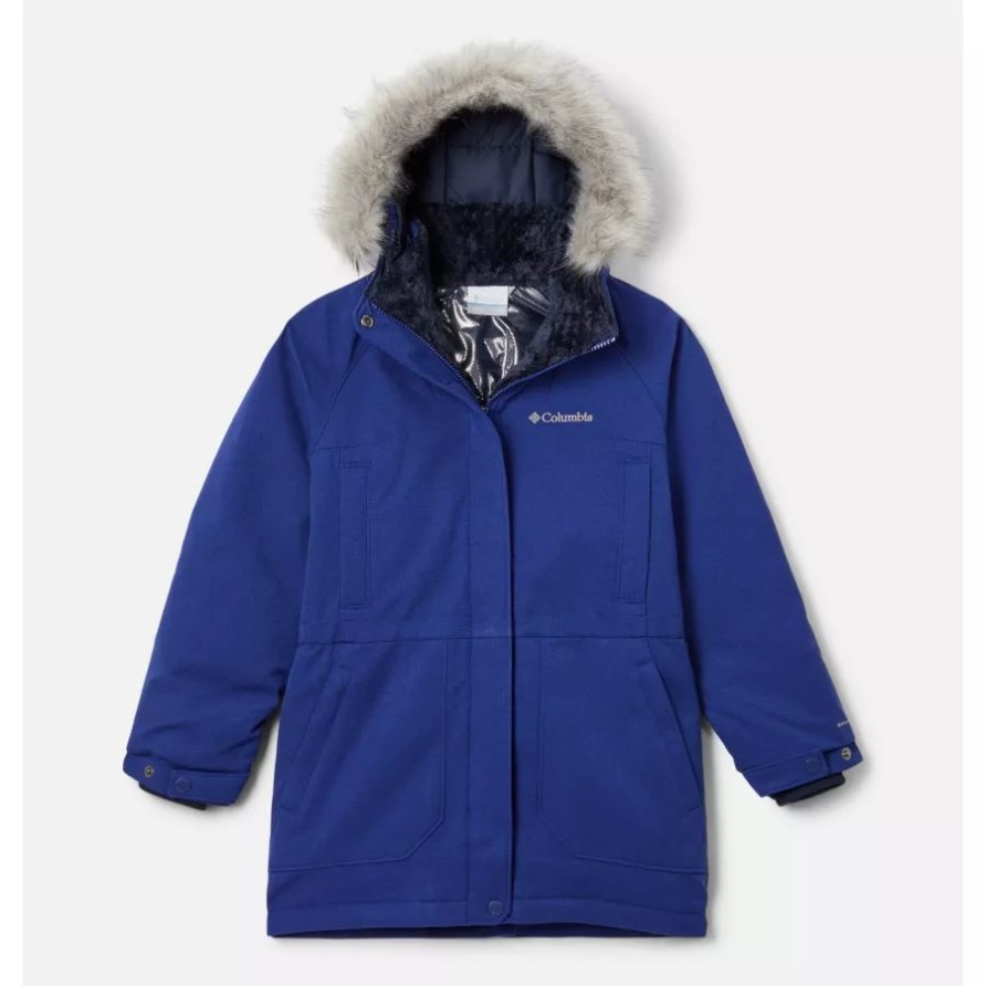 Boundary Bay Down Parka Für Mädchen Columbia Dark Sapphire