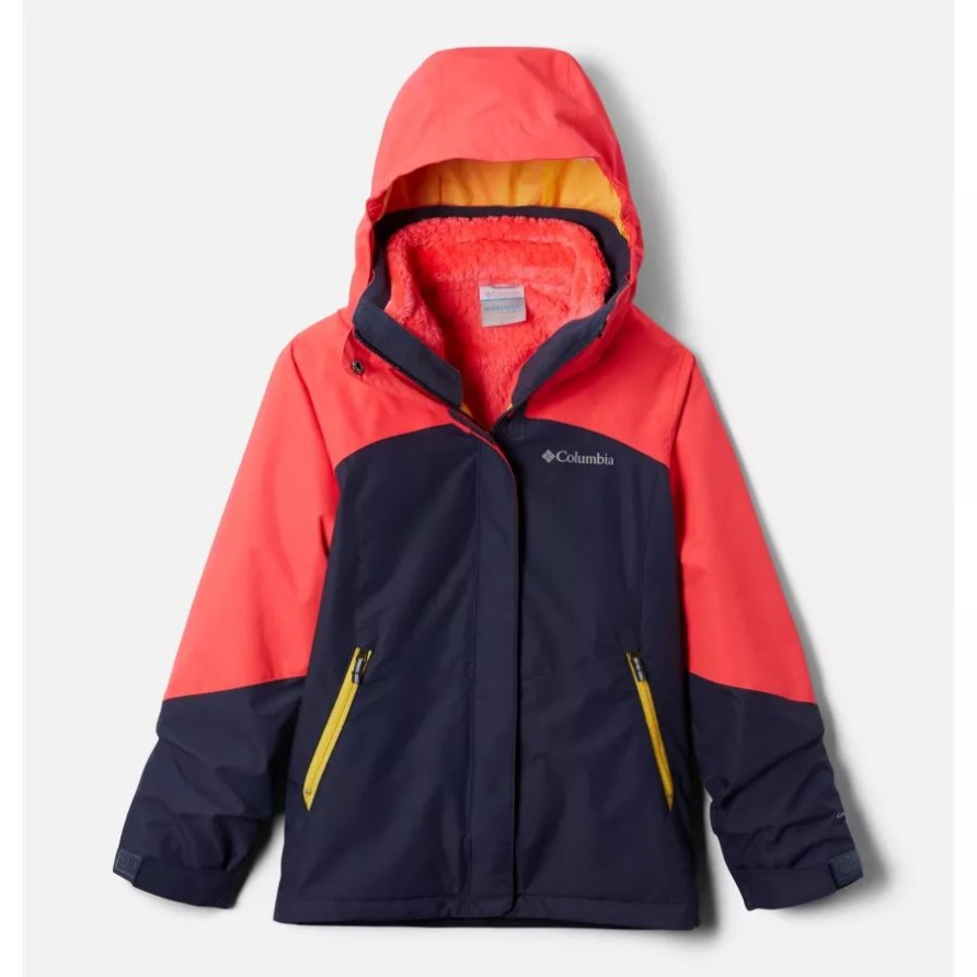 Bugaboo Ii Fleece-wechseljacke Für Mädchen Columbia Nocturnal/neon Sunrise
