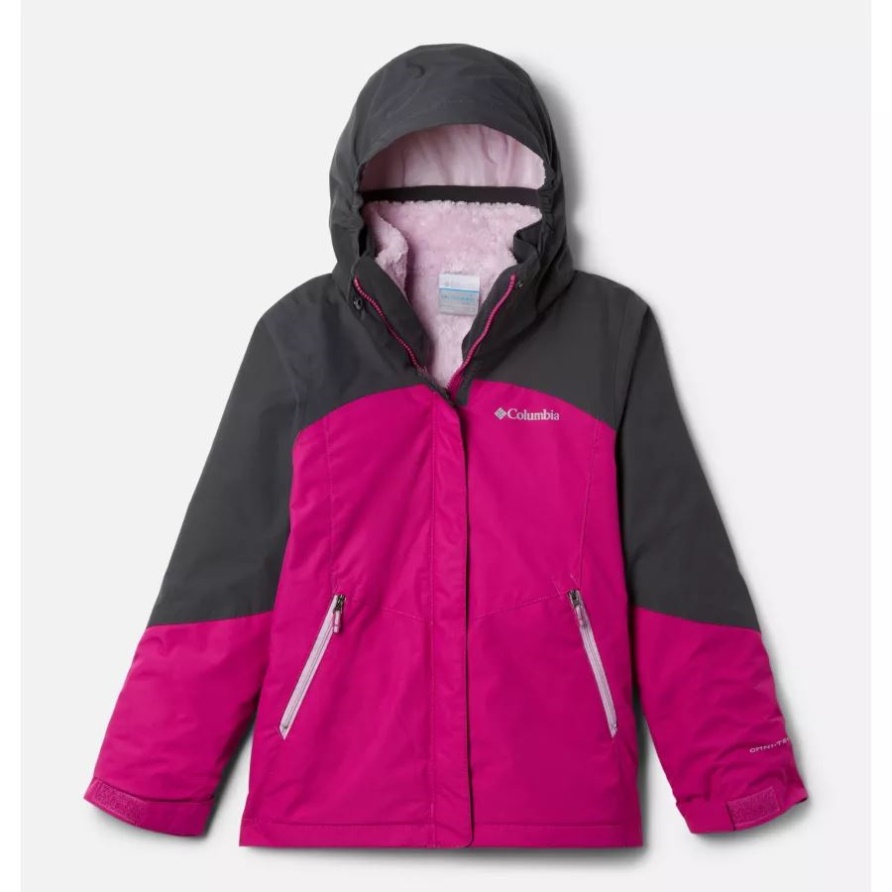 Bugaboo Ii Fleece-wechseljacke Für Mädchen Wild Fuchsia/shark Columbia