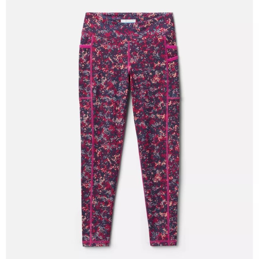 Columbia Lodge Leggings Für Mädchen Wild Fuchsia Dotty Disguise Columbia