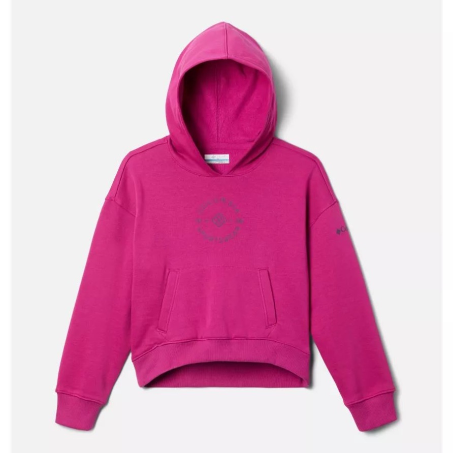Columbia Trek Neuheits-hoodie Für Mädchen Columbia Wild Fuchsia