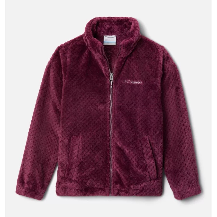 Fireside Sherpa-Jacke Für Mädchen Marionberry Columbia