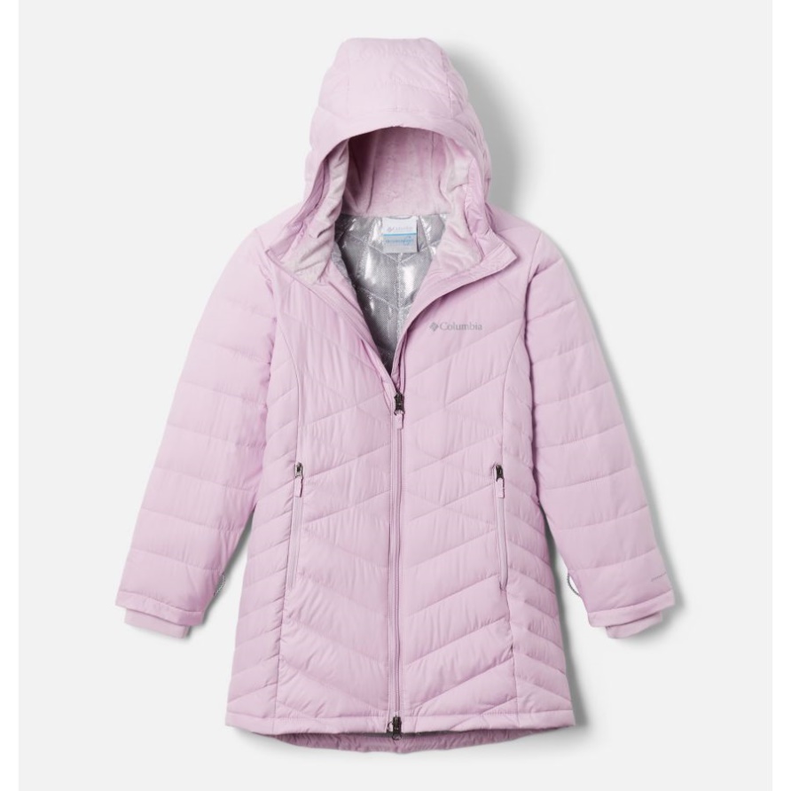 Himmlische Lange Wärmeisolierte Mädchenjacke Columbia Aura