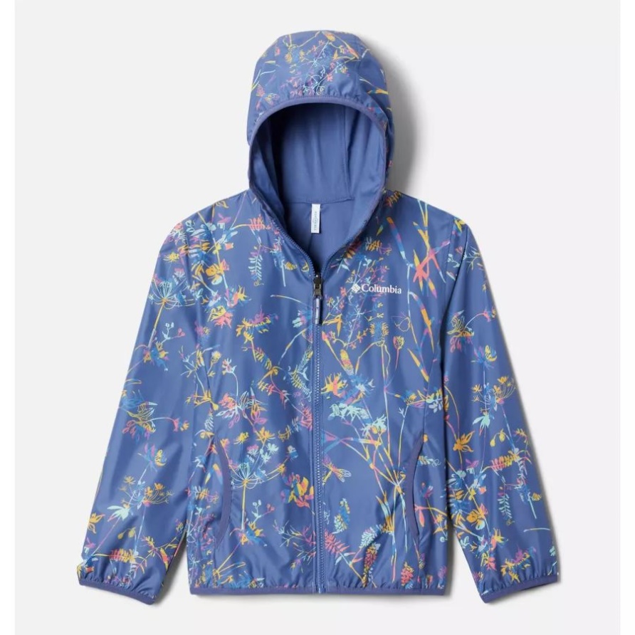 Hollytree Trail Wendejacke Für Mädchen Columbia Velvet Cove Art Bouquet