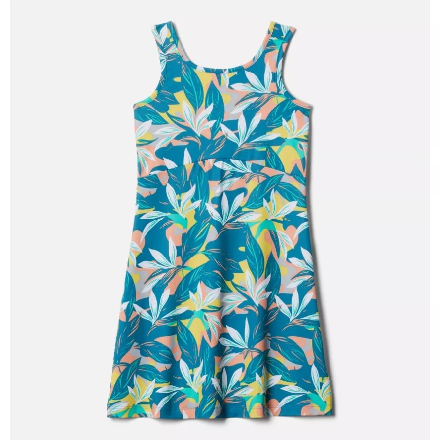 Pfg-freezer-kleid Für Mädchen Ii Electric Türkis Hidden Paradise Columbia