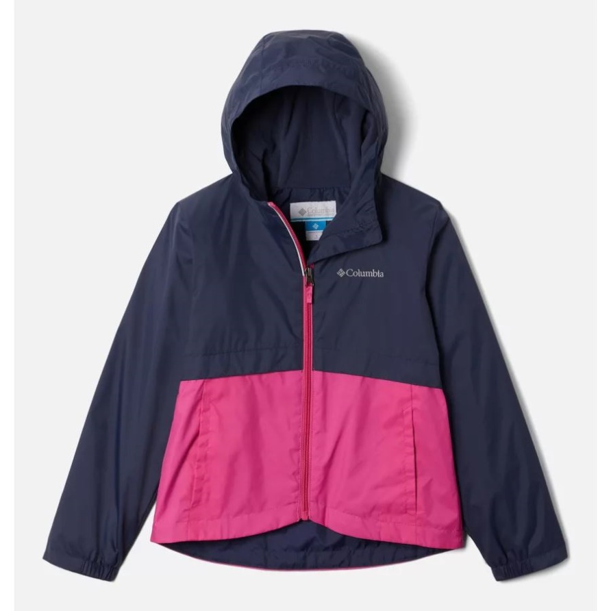 Rain-zilla-jacke Für Mädchen Columbia Nachtaktiv/pink Ice