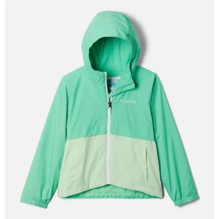 Regen-Zilla-Jacke Für Mädchen Light Jade/key West Columbia