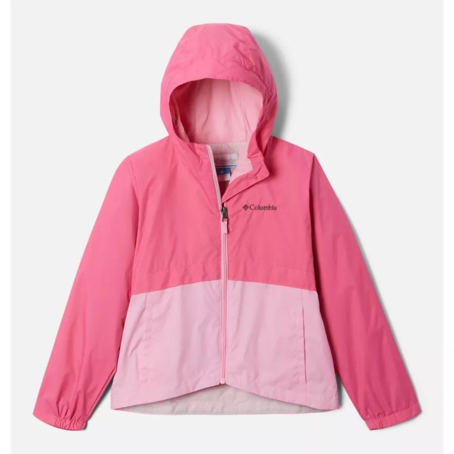 Regen-Zilla-Jacke Für Mädchen Wild Geranium/wild Rose Columbia