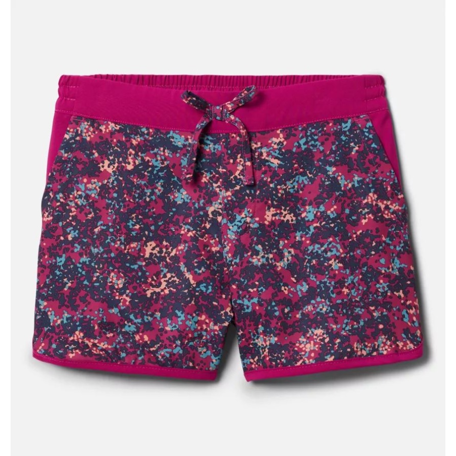 Sandy Shores Boardshorts Für Mädchen Columbia Wild Fuchsia Dotty Disguise