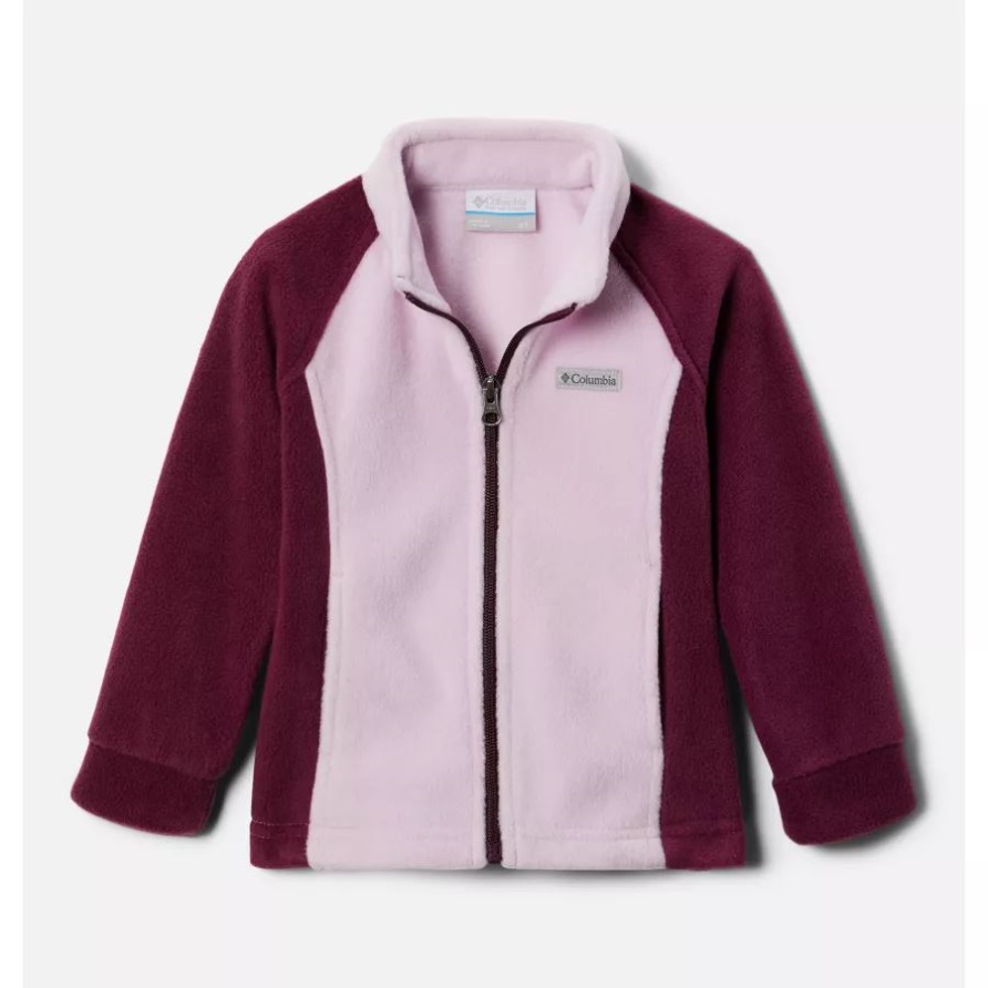 Benton Springs Fleecejacke Für Mädchen Für Kleinkinder Columbia Marionberry/aura