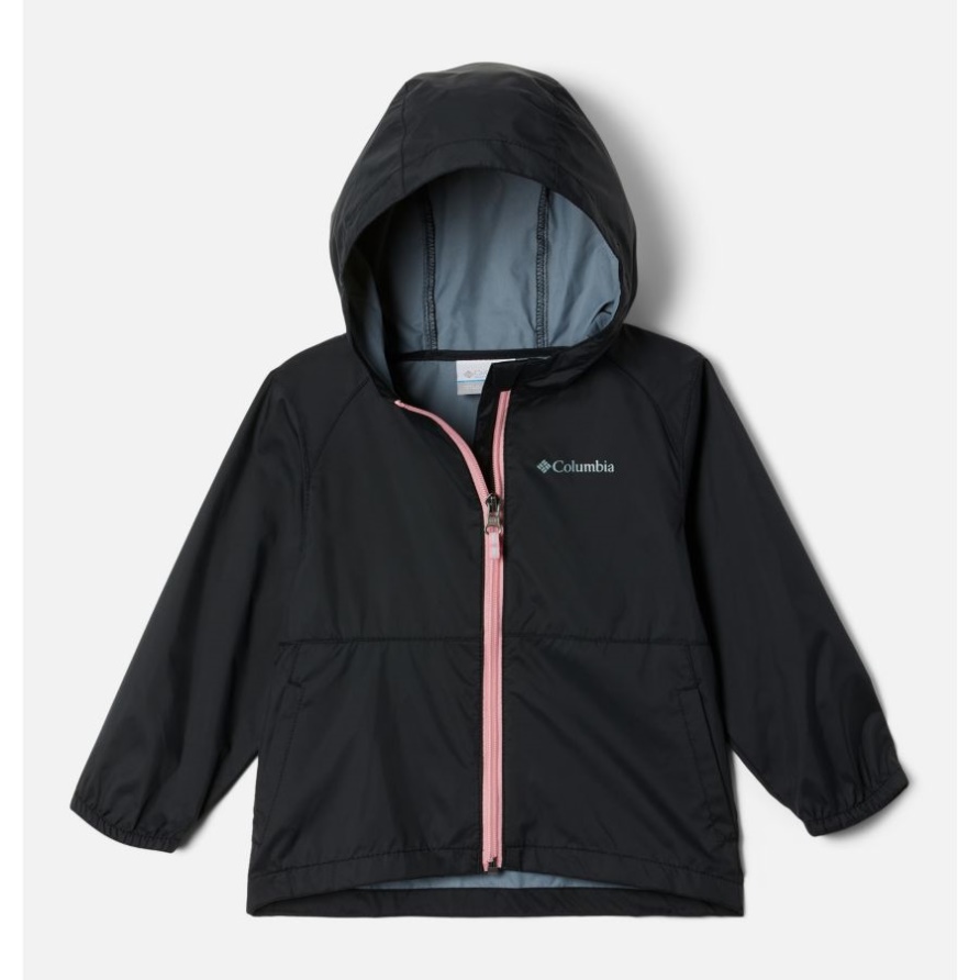 Mädchen-Kleinkind-Regenjacke Switchback II Black Columbia
