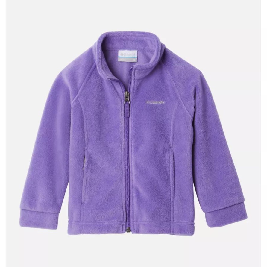 Grape Gum Columbia Mädchen Benton Springs Fleecejacke Für Kleinkinder