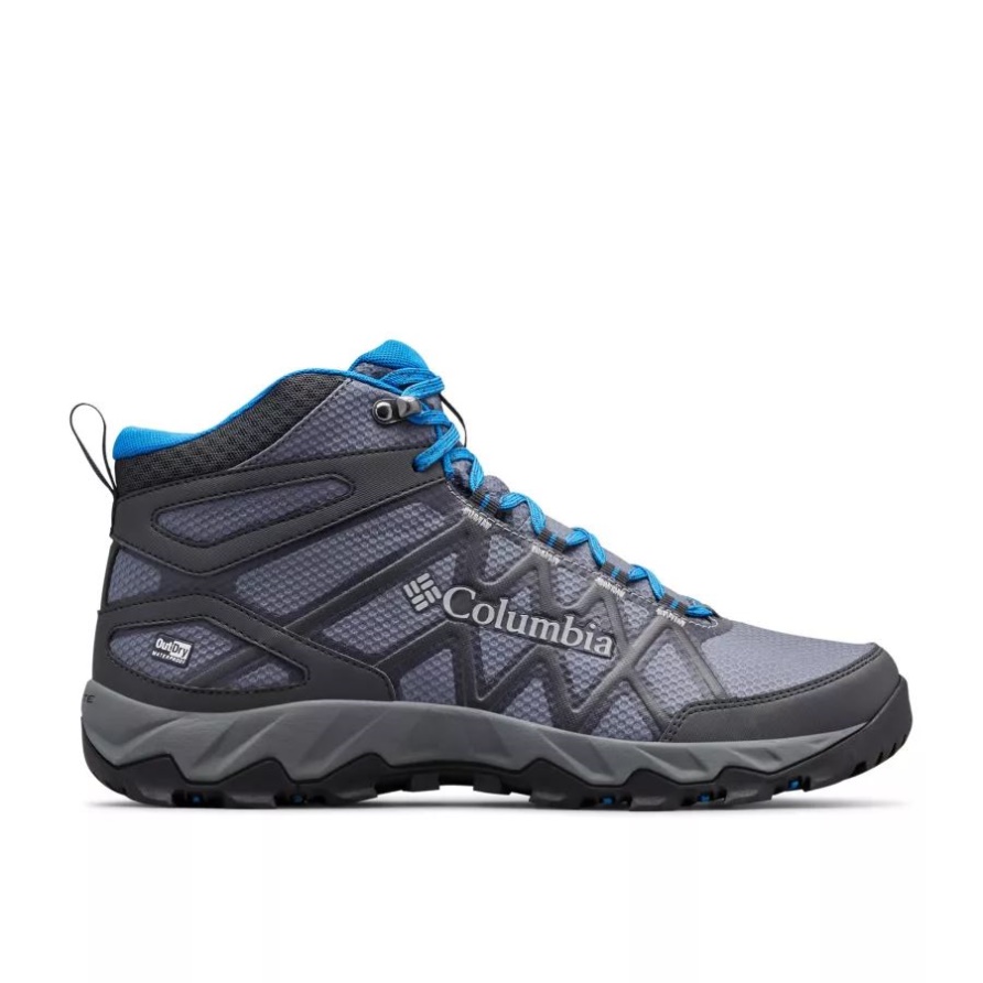 Graphit/blue Jay Columbia Peakfreak X2 Halbtrockener Stiefel Für Herren