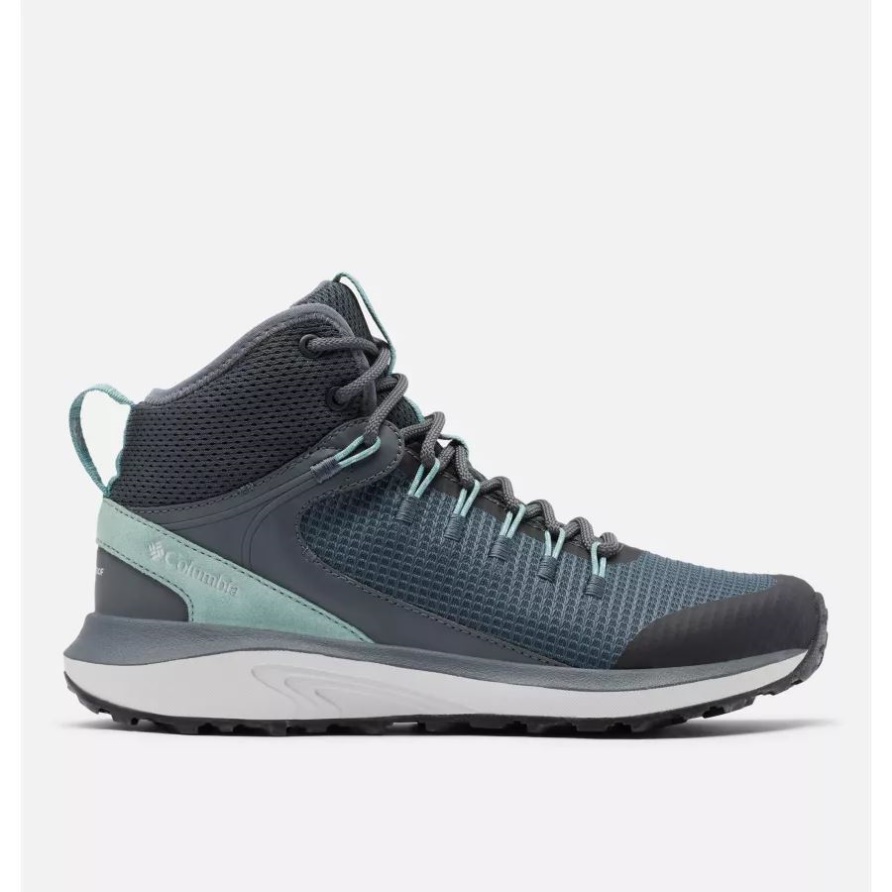 Graphit/Dusty Green Columbia Trailstorm Mid Wasserdichter Damenschuh