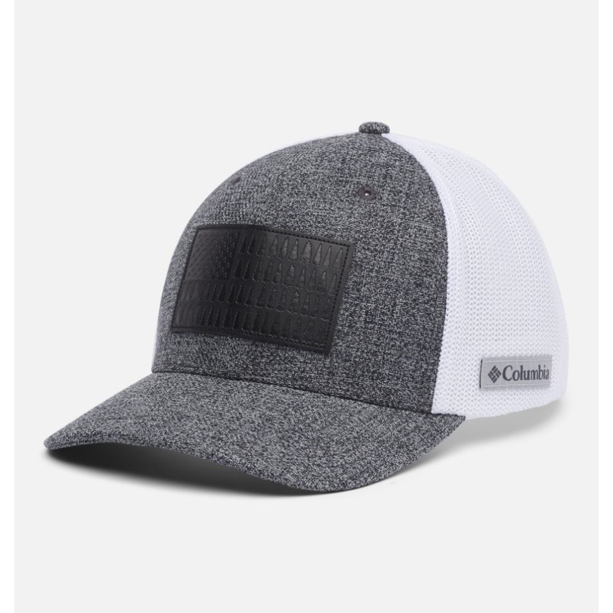 Grill Heather/White/Tree Flag Columbia Robuste Outdoor Mesh Ball Cap Columbia