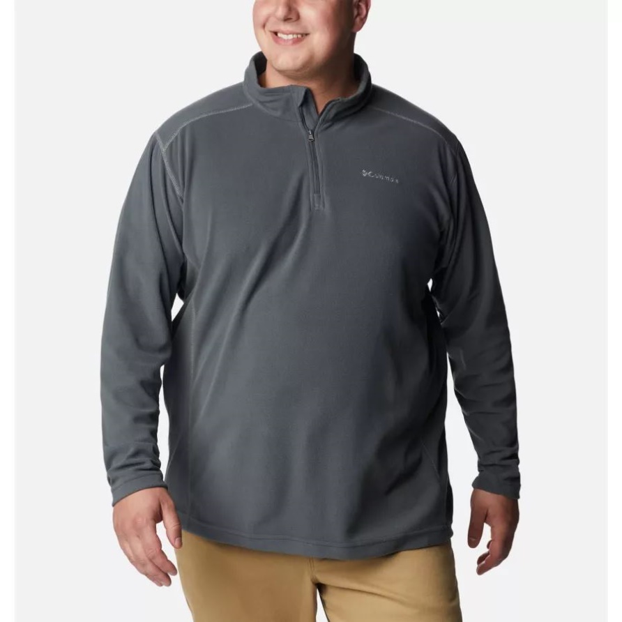 Grill Herren Klamath Range II Fleecepullover Mit Halbem Reißverschluss Big Columbia