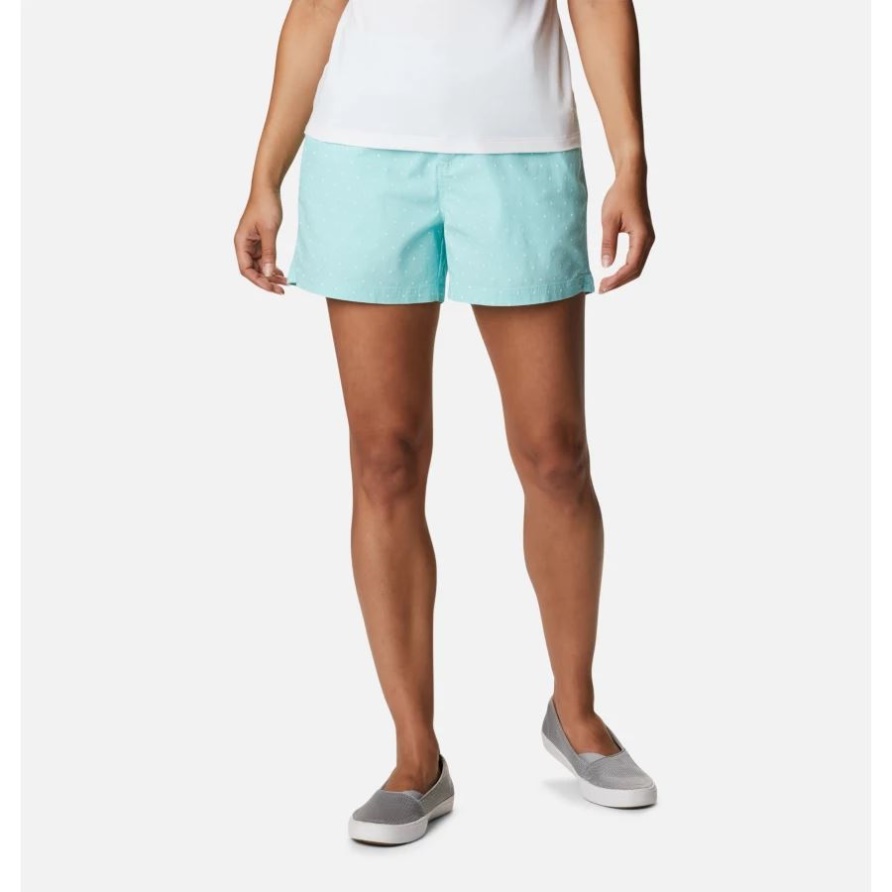 Golf Stream Swiss Dot Damen Pfg Bonehead Stretch Shorts Columbia