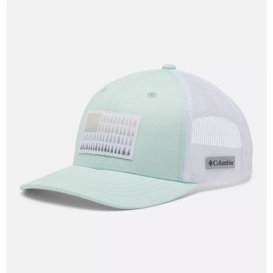 Icy Morn Tree Flag Columbia Jugend Columbia Snap Back Cap