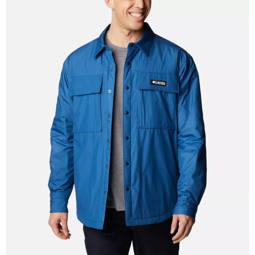 Impulse Blue Columbia Ballistic Ridge Hemdjacke Für Herren
